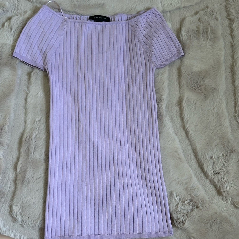 Purple Ann Taylor Shirt